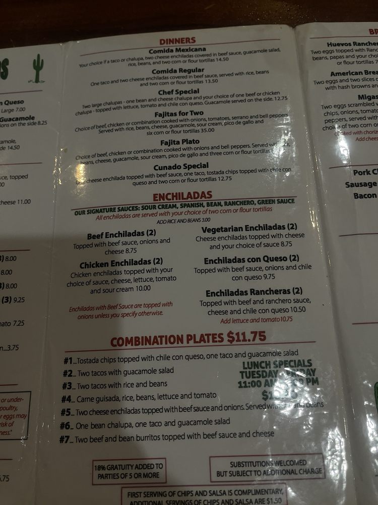 Enchiladas Y Mas Menu - Image 4