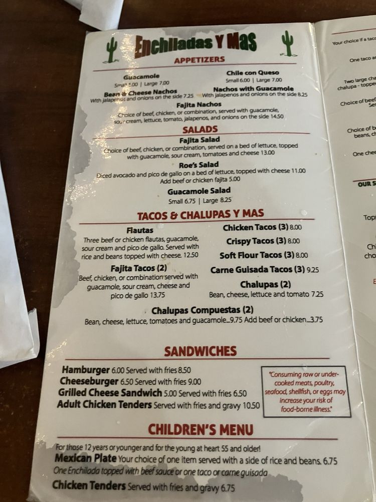 Enchiladas Y Mas Menu - Image 5